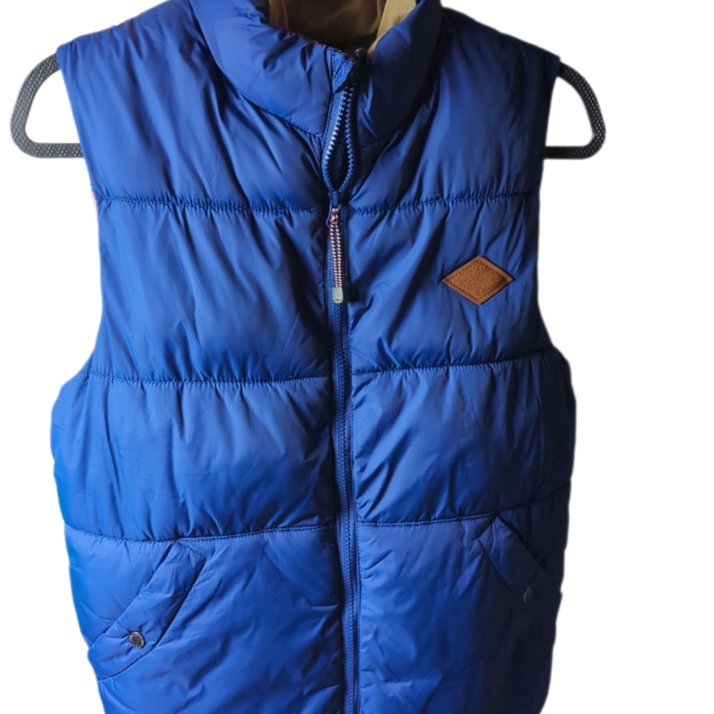 H&M Blue Puffer Vest